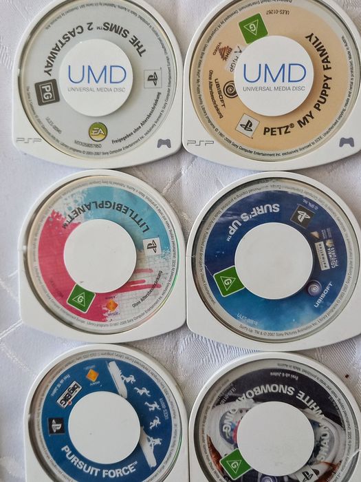 Gry na konsole PSP zestaw