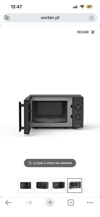 KUNFT Microwave, Black