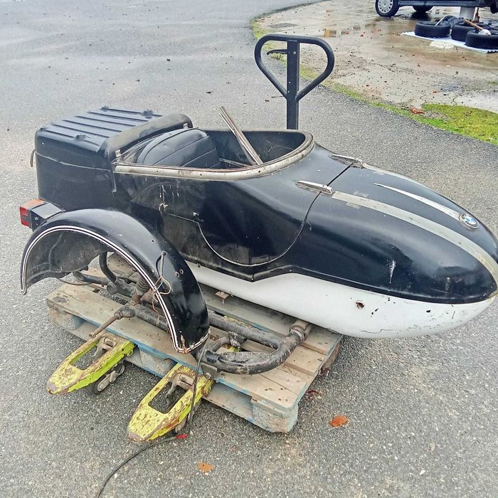 Sidecar em fibrace metal