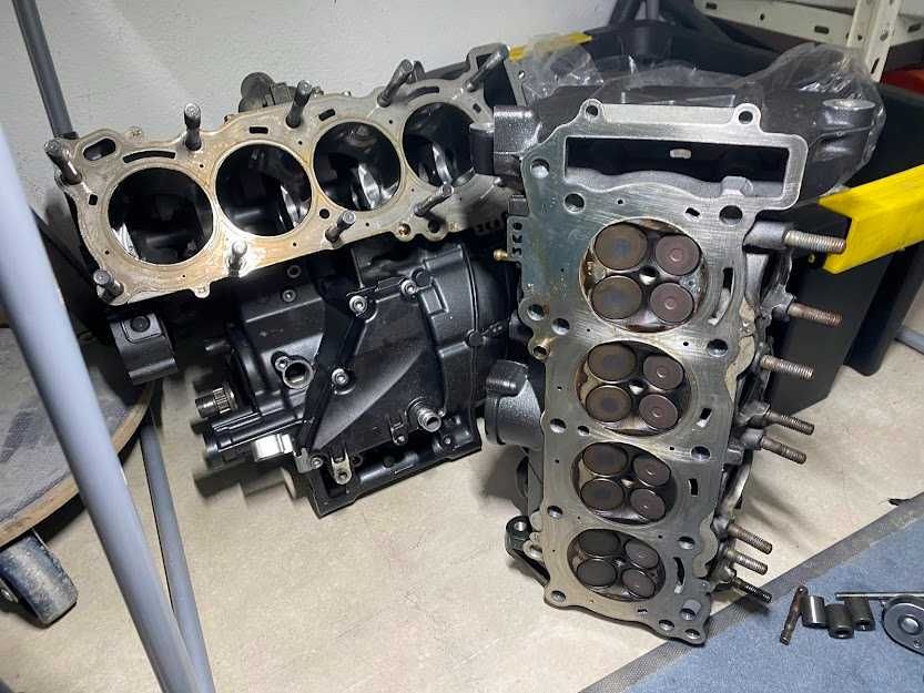 Vendo motor R6 2010 para peças