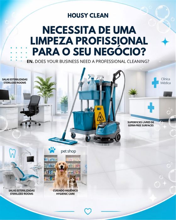 serviços de limpeza