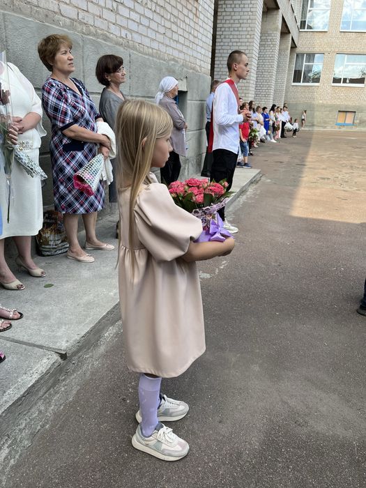 Неперевершена сукня еко шкіра