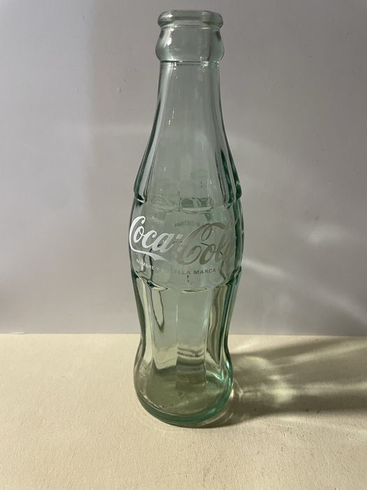 Garrafa coca-cola pirogravada