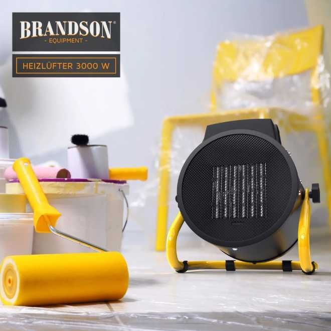 Тепловентилятор обігрівач електро дуйчик Brandson 2кВт обогреватель