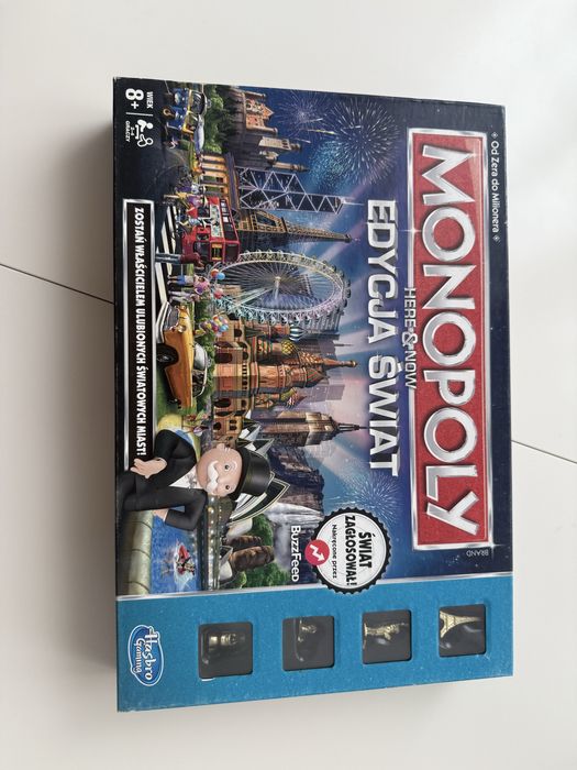 Gra planszowa Monopoly edycja świat