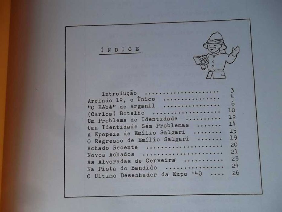 RAROS Fanzines de A. J. Ferreira sobre banda desenhada.