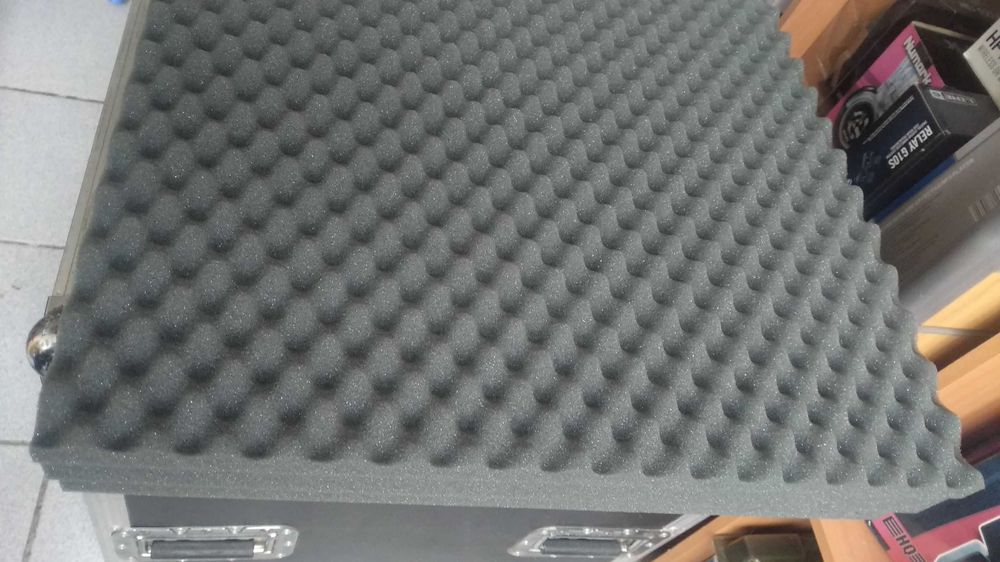 Esponja acústica 100x50cm isole o seu estúdio sala de ensaio