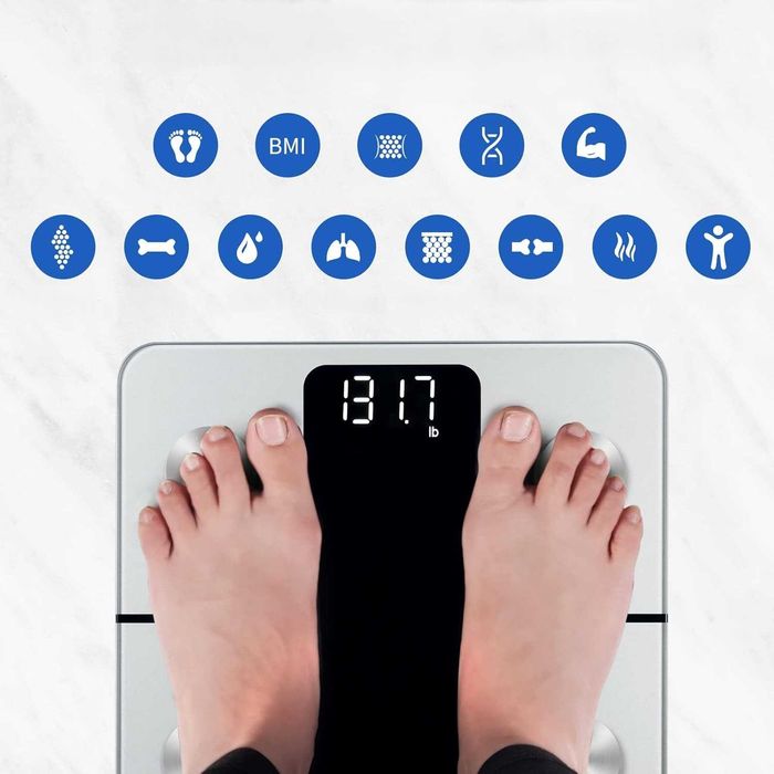 Waga Łazienkowa Vitafit Smart Impedancja Bluetooth 13 Pomiarów BMI