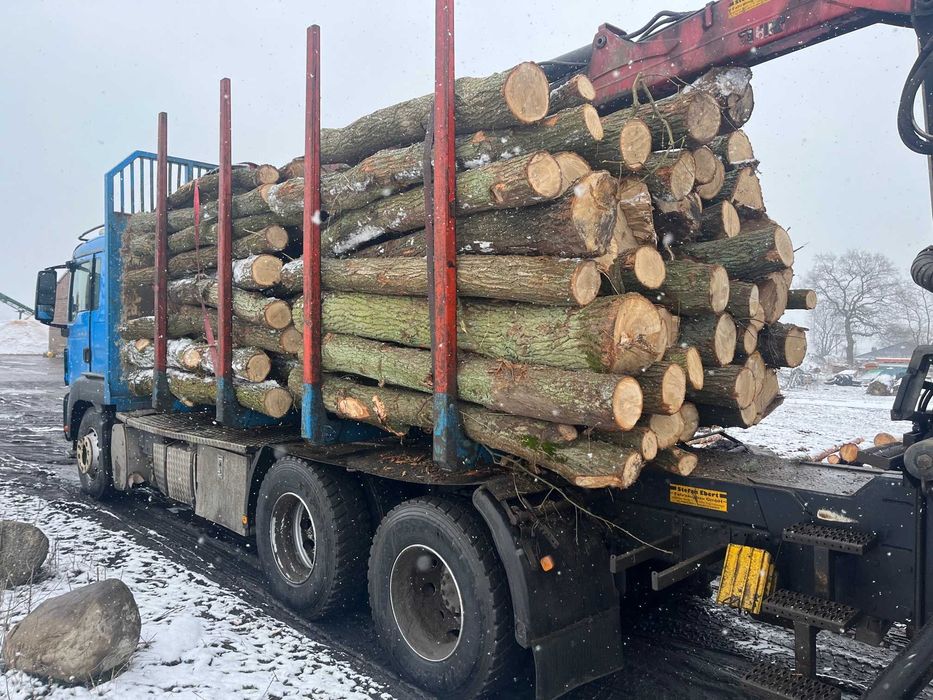 Drewno opałowe wałki - Dąb