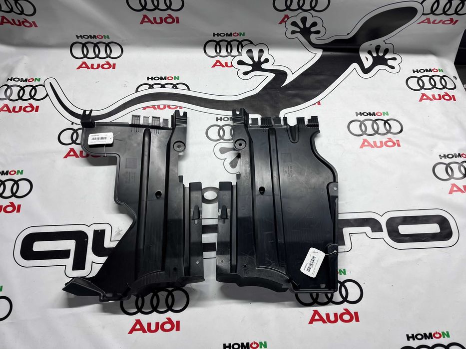 Захист порогу днища Audi A4 B8 защита задня Ауді А4 б8