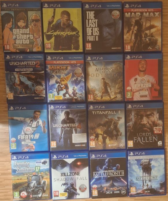 Gry playstation 4