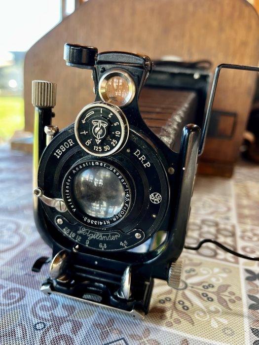 Antiga maquina fotografica Voigtlander Avus