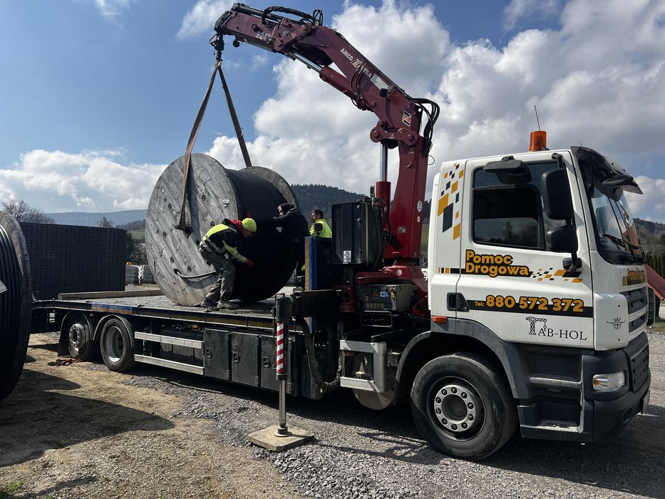 Uslugi HDS  Laweta transport maszyn
