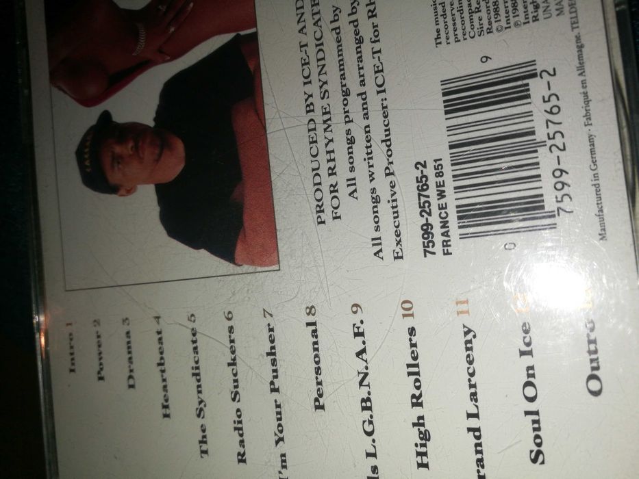 Ice t power cd płyta rap