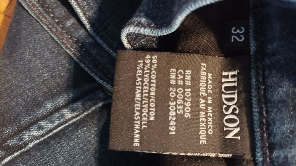 Spodnie jeansowe męskie Hudson jeans Blake