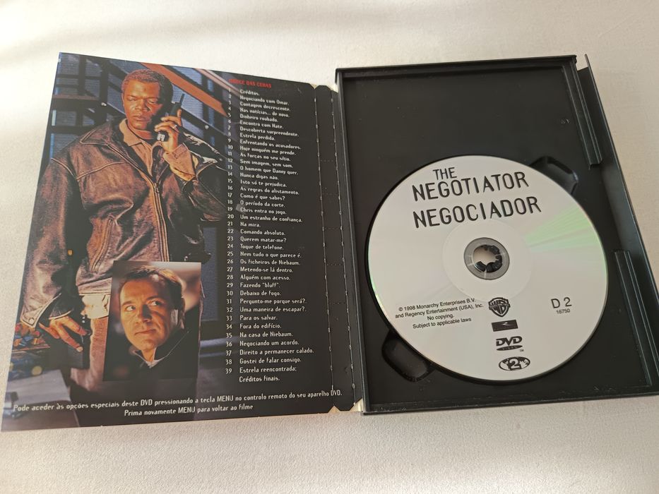 DVD edição especial o negociador