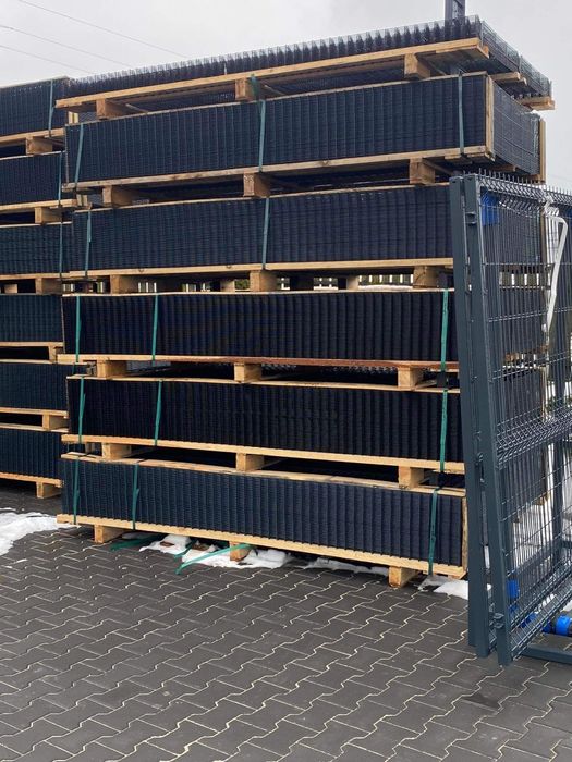 Kompletne ogrodzenia panelowe, podmurówka, słupki, łączniki, obejmy