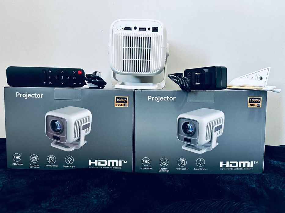 Projektor Smart LynCast X3AQ PRO – 1080p, Auto-Focus, WiFi 6 (NOWY)