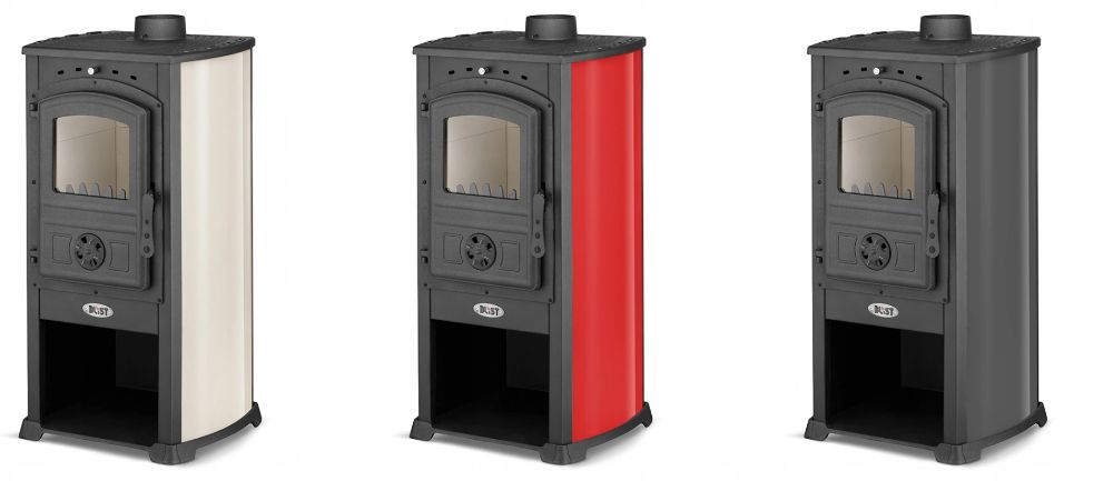 Piec piecyk koza kominek PERFECT 10kW żeliwny