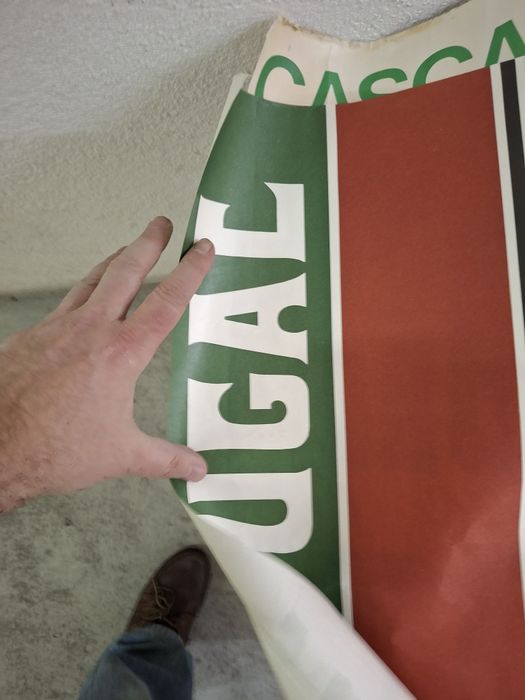 Grande cartaz promocional antigo Wallace Collection