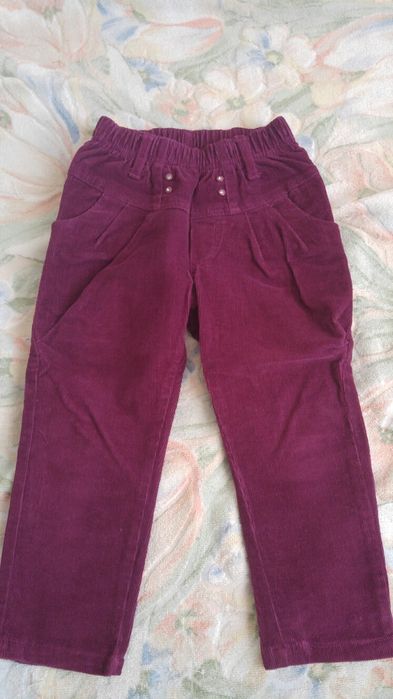 Вельветовые брючки