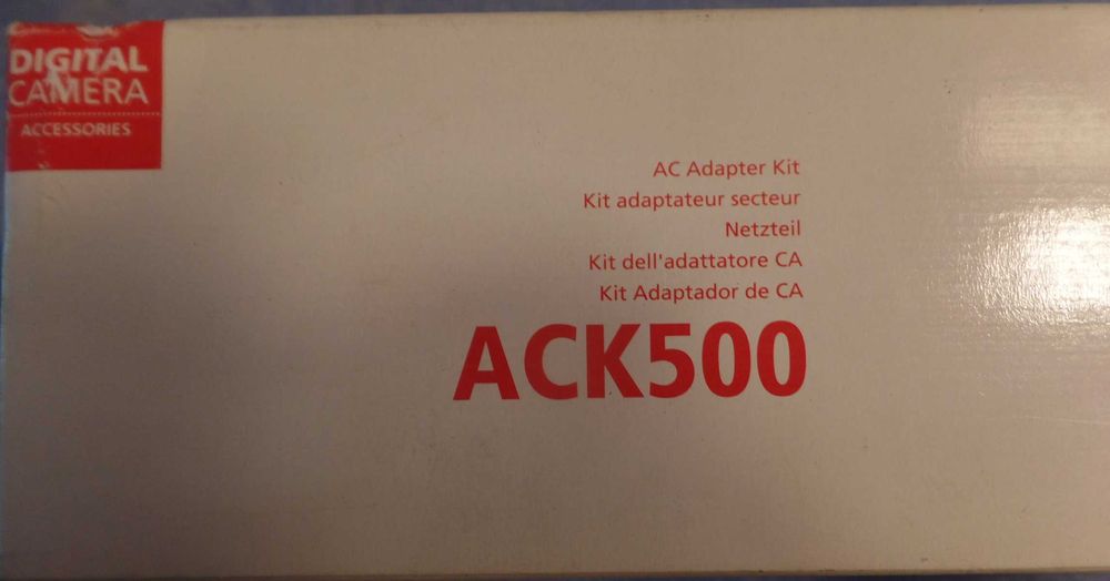 Carregador Original Canon ACK500 Novo (98)