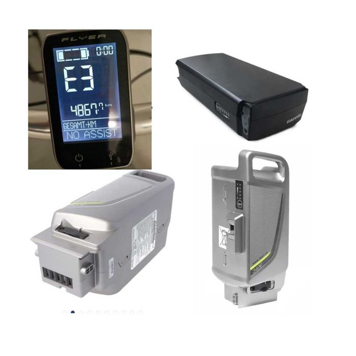 Bateria Flyer Gazelle panasonic 36v po regeneracji do 20Ah