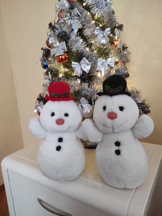 Новорічні м'які іграшки