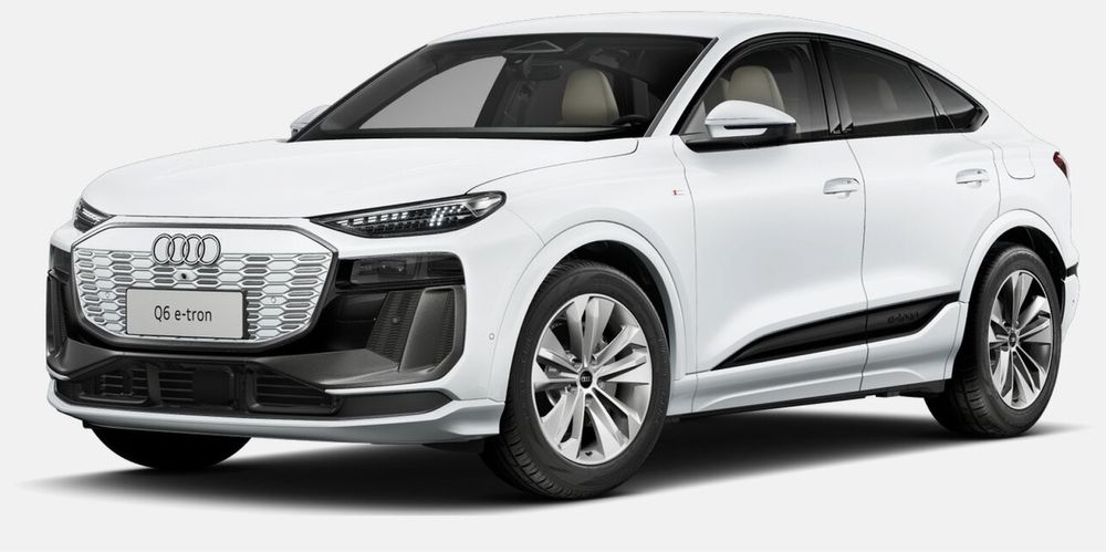 Audi Q6 Sportback wynajem do ślubu z kierowcą