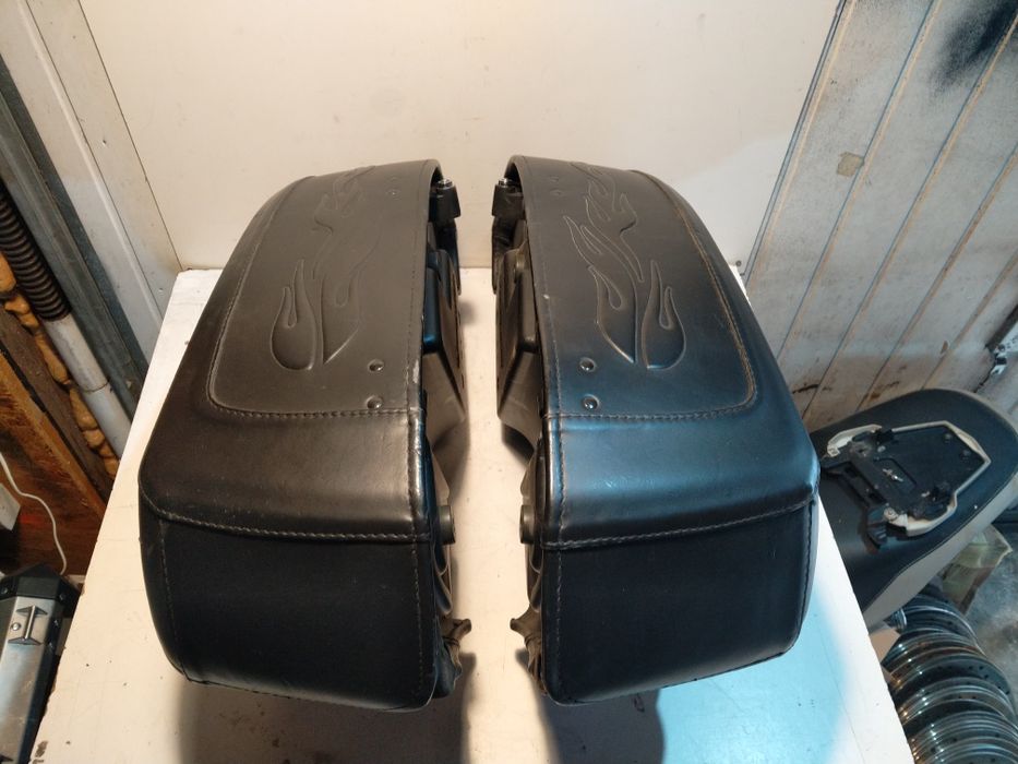 Harley Davidson road king kufry boczne nowe