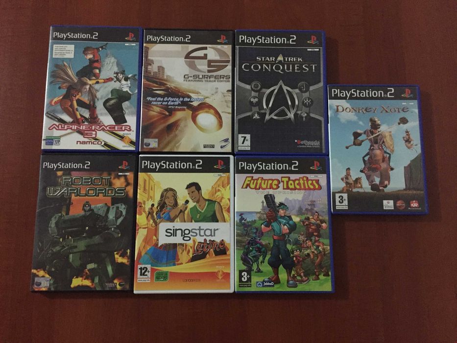 Vários jogos playstation 2