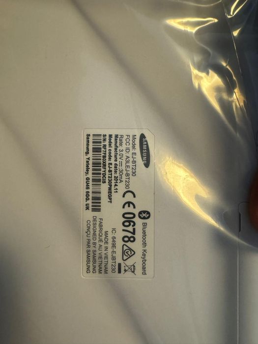 Samsung Bluetooth Keyboard NEW64738814268033121