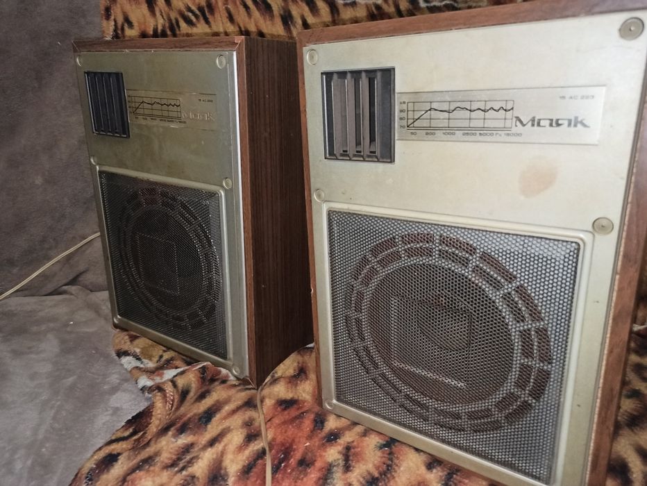 Колонки маяк под востановлкние