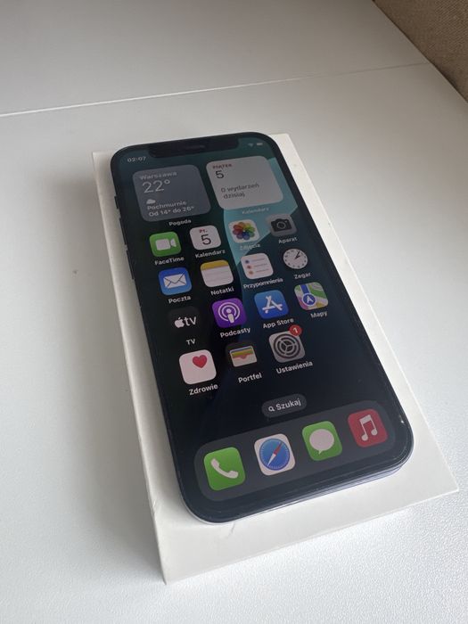 Iphone 12 mini stan bardzo dobry . Black, 64Gb