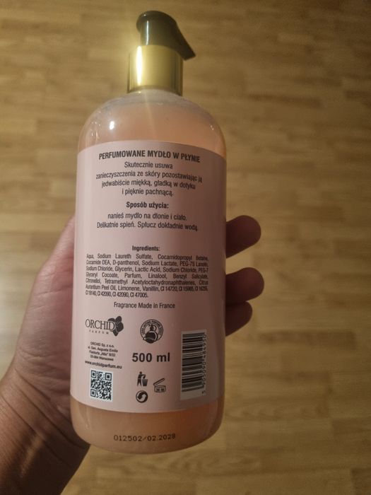 Perfumowane mydło w płynie 500 ml inspirowane Olimpea