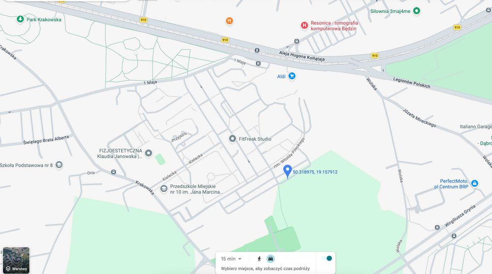 REZERWACJA - Garaż murowany - Będzin, ul. Pileckiego, os. Warpie.