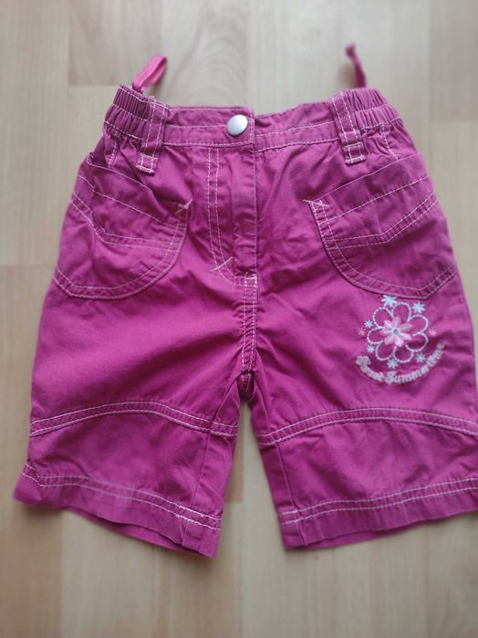 spodenki różowe 2 pary rozm. 68
