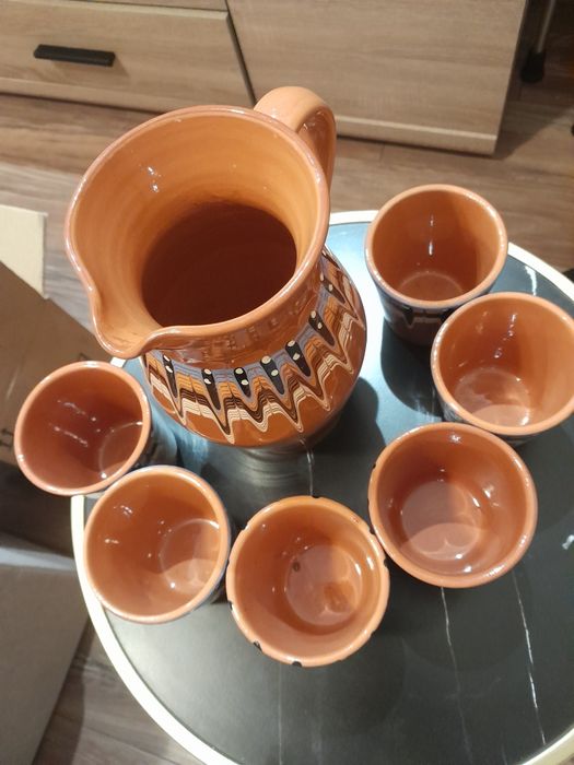 Serwis z kamionki, antyki