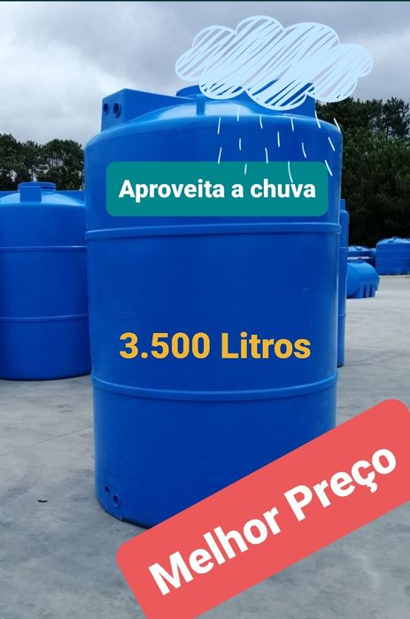 Reservatorio Agua, deposito 3500 litros