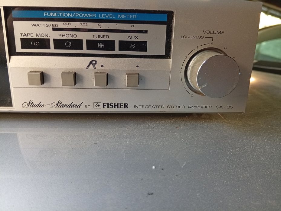 Fisher CA-35, amplituner,Integrated stereo amplifier