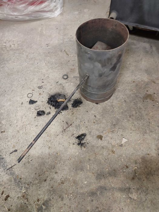 Kominek z płaszczem wodnym