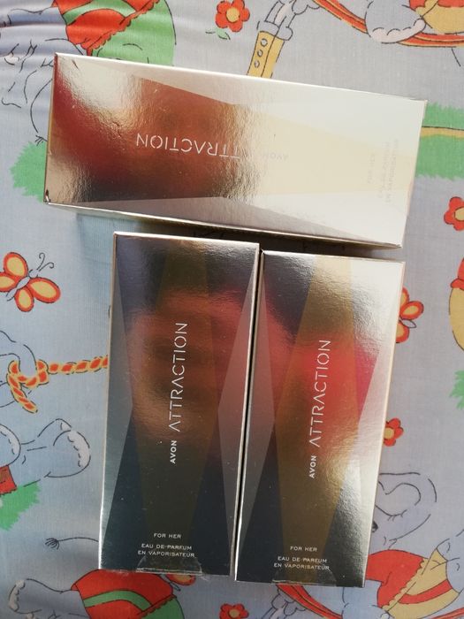 Avon atraction 3x 50ml