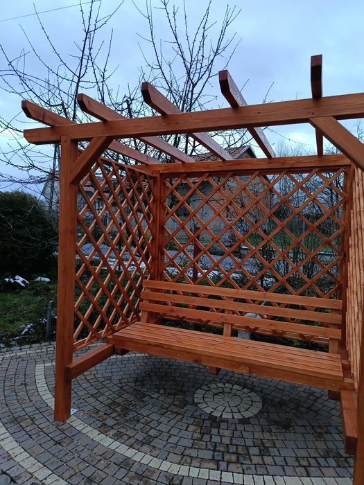 Pergola z siedziskiem/ławką PROMOCJA!