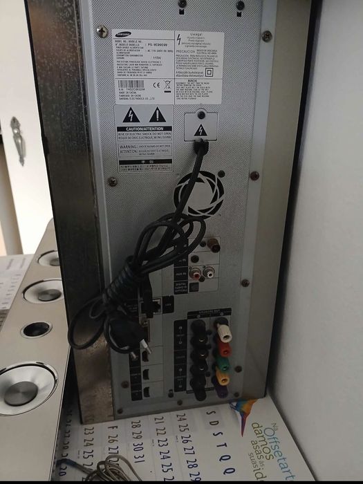 Home cinema samsung PS-WC9959W