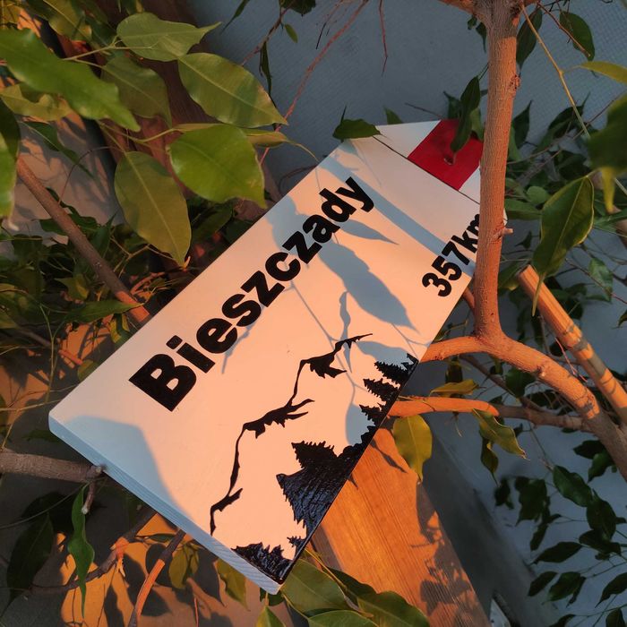 Drogowskazy górskie/ tabliczka