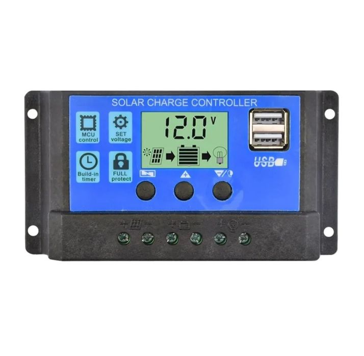 Контролер заряду сонячних батарей 30А 12/24В.Модель-W88-C