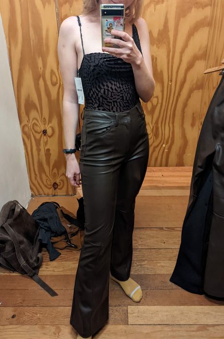 Штани з еко-шкіри Urban Outfitters