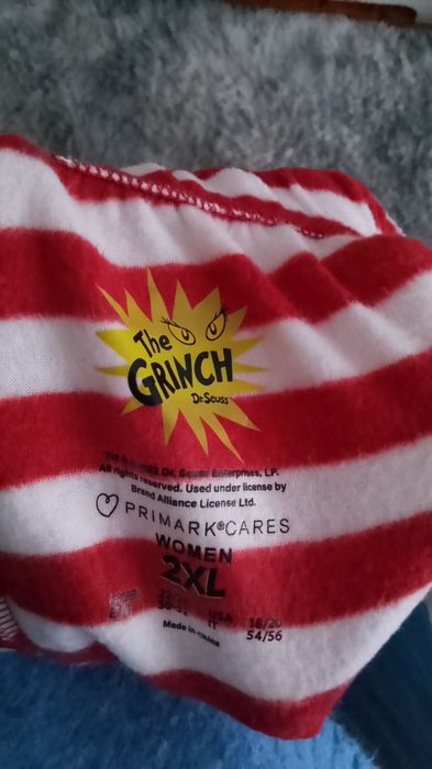 Pidżama Grinch 2xl