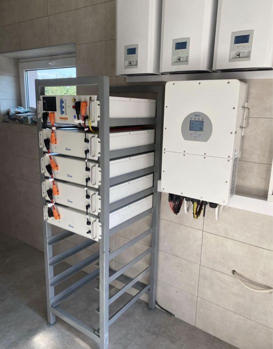 Монтаж/Подключение инверторов/подбор оборудования/1-3 фазы