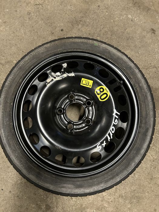 Kolo zapasowe dojazdowka 16 cali 5x110 115/70r16 GM